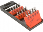 Fasteners and tools BIT SET 1 MAGNETIC EXTENDER + 15 BITS
