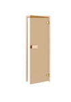 Doors for sauna CLASSIC SAUNA DOOR, ALDER, BRONZE, 60x190cm CLASSIC SAUNA DOORS