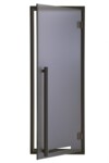 Doors for sauna AD MODERN BLACK SAUNA DOOR, GRAY MATTE, 70x190cm AD MODERN BLACK SAUNA DOORS MATTE