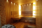 Sauna bench materials ALDER BENCH WOOD SHP 28x90x1800-2400mm