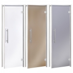 Doors for steam sauna AD BENELUX STEAM BATH DOORS, TRANSPARENT, 70x190cm AD BENELUX STEAM BATH DOORS
