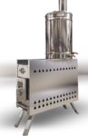 Water heaters SAUFLEX Mobile Saunas SKAMET BOILER 30l, UNCOVERED, STAINLESS STEEL