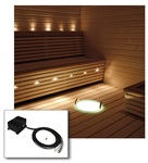 Fiber optic lighting for sauna CARIITTI LIGHTING SAUNA SET WITH PROJECTOR VPL25-E161, 1524008 CARIITTI LIGHTING SAUNA SET WITH PROJECTOR VPL25-E161