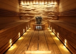 Fiber optic lighting for sauna CARIITTI SAUNA LIGHTING SETS VPAC-1527-B532