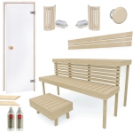 Sauna building kits BUILDING KIT - SAUNA STANDART, ASPEN