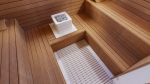 Sauna floor grates Sauna floor SAUNA SHOWER TILE FLOORING