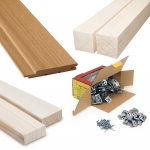 Sauna building kits 2 BUILDING KIT 2 - SAUNA STANDART, THERMO-ASPEN