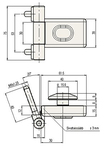 Miscellaneous ABLOY SAUNA DOOR PART