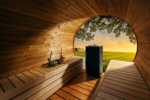 HUUM Sauna heaters ELECTRIC SAUNA HEATERS HUUM CORE BLACK 10,5kW, WITHOUT CONTROL UNIT HUUM CORE BLACK