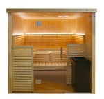 HARVIA Sauna Cabins SAUNA CABIN HARVIA VARIANT VIEW «MEDIUM» 2,0 x 1,6M, S1620SV HARVIA VARIANT VIEW