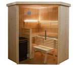 HARVIA Sauna Cabins SAUNA CABIN HARVIA VARIANT VIEW «LARGE» 2,0 x 2,0M, S2020SV HARVIA VARIANT VIEW