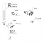 Harvia el. sauna heater spare parts Spare parts for el. heaters Harvia HARVIA CILINDRO EE CONTROL UNIT DATA CABLE 3m, WX-250 HARVIA CILINDRO EE SPARE PARTS