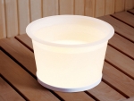 Sauna buckets, pails, basins NEW PRODUCTS Sauna LED light HARVIA ILLUMINATED LED BUCKET 7,0 L