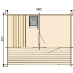 HARVIA Sauna Outdoor HARVIA KEITELE