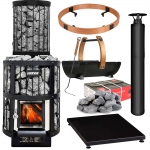Woodburning stoves kit HARVIA LEGEND 150/240 KIT - PREMIUM