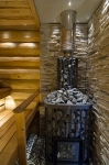 Sauna chimney for woodburners MODULAR CHIMNEY HARVIA WHP1000 BLACK