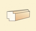 Frameworks, mouldings, architraves ANGLE MOULDING, THERMO ASPEN, 15x18x2400mm