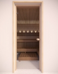 Frameworks, mouldings, architraves Sauna door mouldings DOOR MOULDING KIT, ALDER, 12x42mm