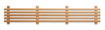 Modular elements for sauna bench BOTTOM MODULE, ALDER, 14x300x1600-2400mm
