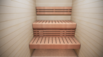 Modular elements for sauna bench BOTTOM MODULE, ALDER, 14x300x1600-2400mm