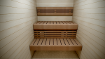 Modular elements for sauna bench BOTTOM MODULE, THERMO ASPEN, 14x300x1600-2400mm