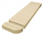 Modular elements for sauna bench MODULE END, ASPEN, 400mm