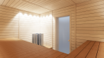 Sauna wall & ceiling materials NEW PRODUCTS THERMO ASPEN LINING STP 15x68mm 1500mm-2400mm