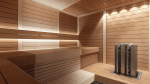 Sauna wall & ceiling materials NEW PRODUCTS THERMO ASPEN LINING STP 15x68mm 1500mm-2400mm