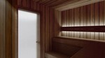 Sauna wall & ceiling materials THERMO-MAGNOLIA STS3 15x185mm 2400mm THERMO-MAGNOLIA STS3 15x185mm 1800-2400mm