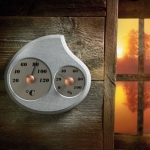 Sauna thermo and hygrometers DUO HUKKA MAININKI