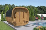 SAUNAINTER Sauna Outdoor SAUNA HOUSE ICON 400