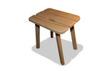 Modular elements for sauna bench Sauna stool SAUNA STOOL 2 ALDER STOOL 2 ALDER