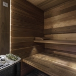 Sauna wall & ceiling materials THERMO-MAGNOLIA STS3 15x185mm 1800-2400mm