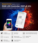 LED additional equipments MILIGHT RGB LED CONTROLLER (WIFI+2.4G) FUT037W