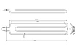 Sauna spare parts MONDEX HEATING ELEMENT 5507109, KAIRA 6,6kW MONDEX HEATING ELEMENTS