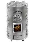 MONDEX Sauna Stoves SAUNA WOODBURNING STOVE MONDEX KLAPI, STAINLESS STEEL, 4516 MONDEX KLAPI