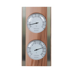 Sauna thermo and hygrometers DUO SAUFLEX THERMO-HYGROMETER, VERTICAL, CEDAR
