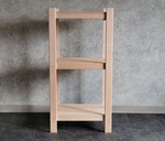 Miscellaneous HIGH WOODEN SHELF X4 800X400X1750