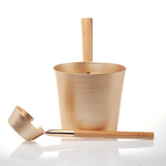 Sauna bucket and ladle sets RENTO MULTICOLOR SET 2# / 5,0 L