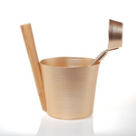 Sauna bucket and ladle sets RENTO MULTICOLOR SET 2# / 5,0 L