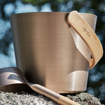 Sauna bucket and ladle sets RENTO MULTICOLOR SET 1# / 5,0 L