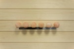 Aroma sauna dispenser SAUFLEX SALT BALLS, 6 PIECES, WITH WALL MOUNT