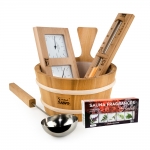 Sauna accessories sets CEDAR ACCESSORIES SET