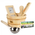 Sauna accessories sets PINE ACCESSORIES SET