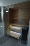 NEW PRODUCTS Sauna bench materials THERMO ASPEN BENCH WOOD SHP 28x42x1800-2400mm