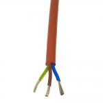 Electric sauna cables Electric sauna cables Electric sauna cables SILICONE SHEATHED CABLE SiHF 3x4mm²