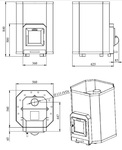 STOVEMAN Sauna Stoves SAUNA WOODBURNING STOVE STOVEMAN 24 HEAVY STOVEMAN 24 HEAVY