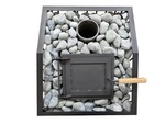 SUMMIT Sauna Stoves SAUNA WOODBURNING SUMMIT EXTENDED W/ STONE CAGE SUMMIT EXTENDED W/ STONE CAGE