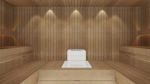 NEW PRODUCTS Sauna wall & ceiling materials THERMO ASPEN LINING STP 12x65mm 1800-2400mm