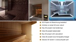 Sauna wall & ceiling materials ASPEN SAUNA LINING PRK 15x90mm 600mm ASPEN LINING PRK 15x90mm 600-900mm